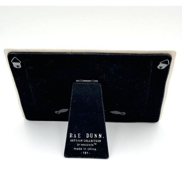 Rae Dunn Artisan Collection by Magenta Dog 4x6 Photo Frame Peace and Paws - Picture 4 of 7